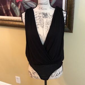 NWOT Tree Love Sexy Black Body Suit Size Large